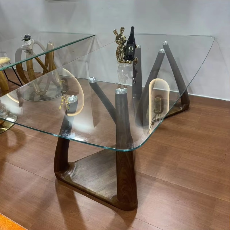 Modern solid wood dining table - đánh giá và giá Wedding Solution