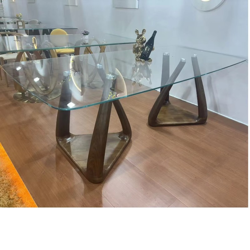 Modern solid wood dining table - đánh giá và giá Wedding Solution