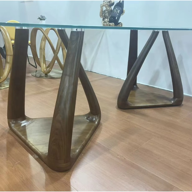 Modern solid wood dining table - đánh giá và giá Wedding Solution