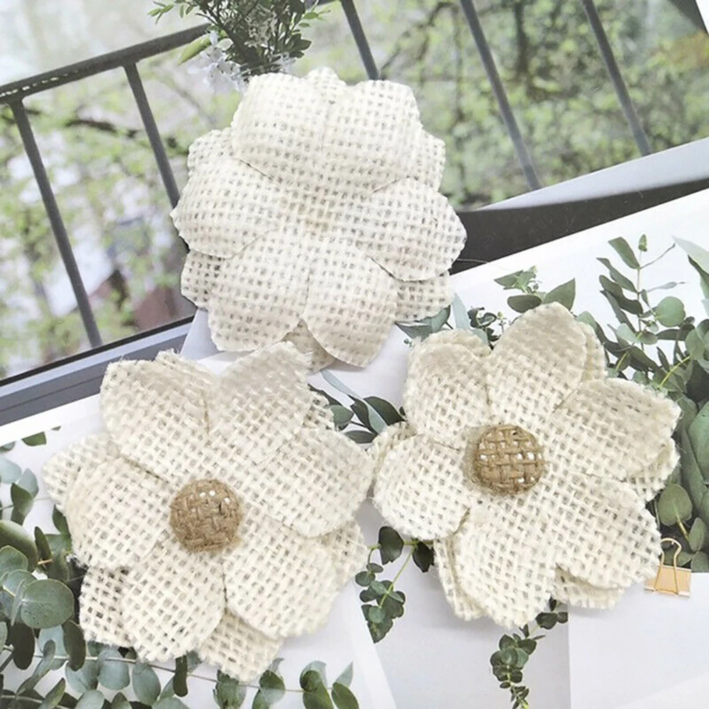 10pcs Handmade Natural Jute Bu - đánh giá và giá Wedding Supply Rentals