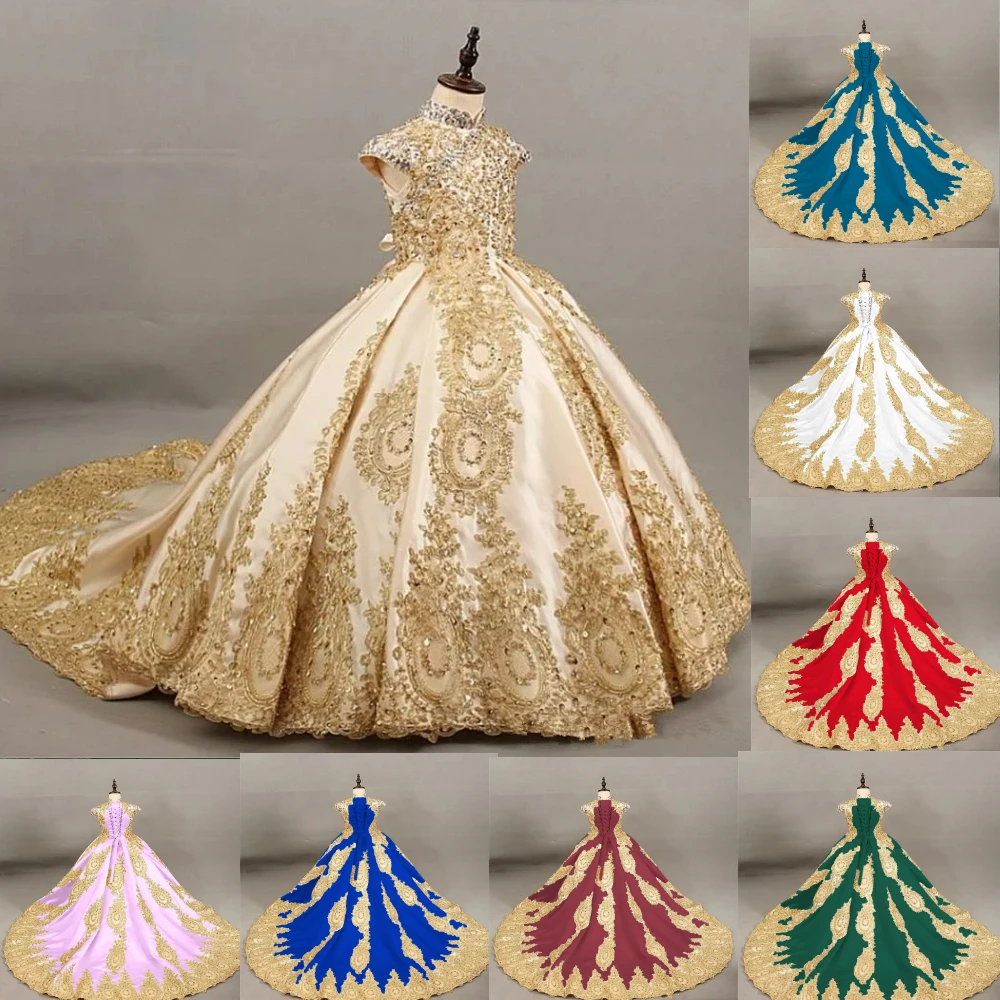 Luxury Satin Flower Girl Dress - đánh giá và giá Bridal Sash Ribbon