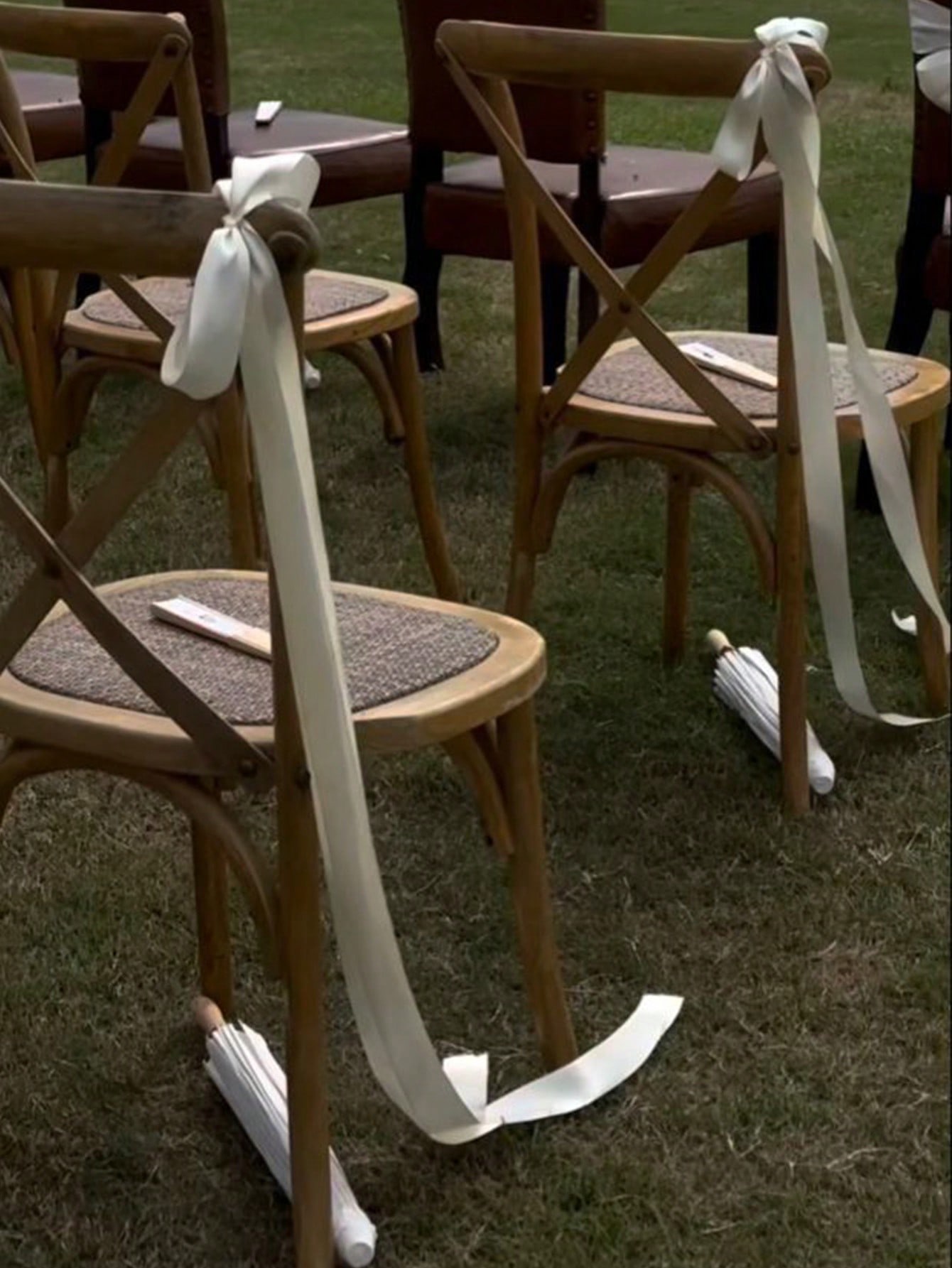 Satin Weeding Chair Bows with  - đánh giá và giá Bridal Sash Ribbon