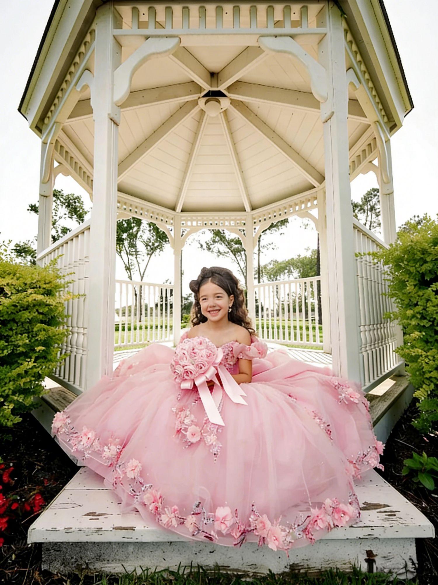 Girl Gown Flower Girl Dress fo - đánh giá và giá Bridal Sash Ribbon