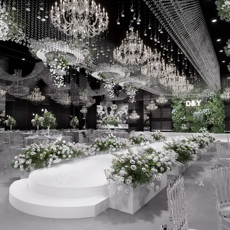 Customized Large Luxury LED Ch - đánh giá và giá Wedding Solution