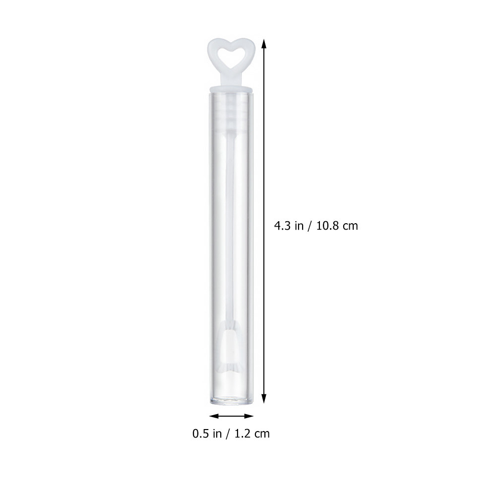 50Pcs Bubble Wand Bottle Empty - đánh giá và giá Wedding Solution