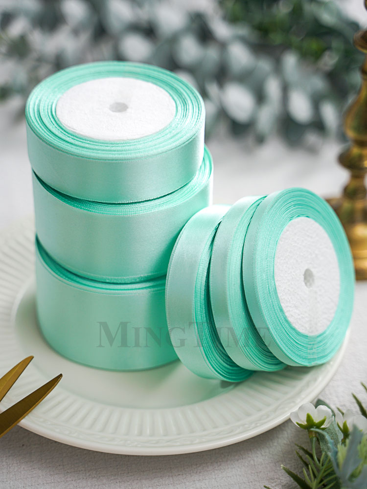 Bạc Hà Xanh Nơ 25 Thước 6Mm 10 - đánh giá và giá Bridal Sash Ribbon