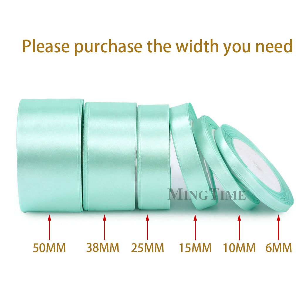 Bạc Hà Xanh Nơ 25 Thước 6Mm 10 - đánh giá và giá Bridal Sash Ribbon