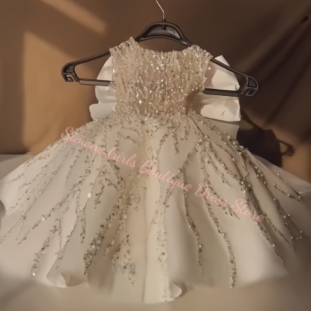 Flower Girl Dress Luxury Beade - đánh giá và giá Bridal Sash Ribbon