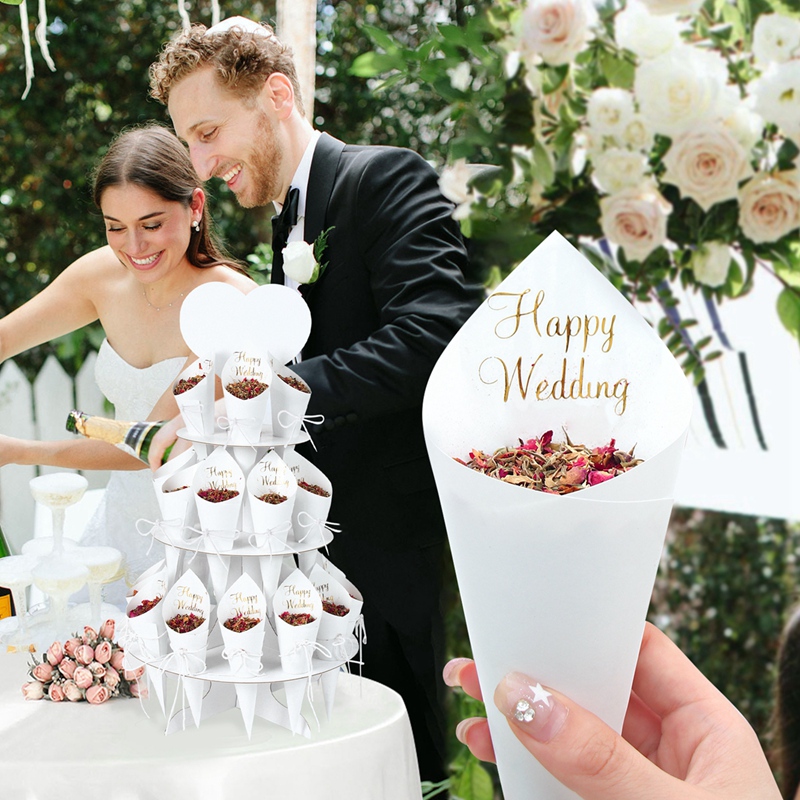 Kraft Paper Wedding Tray Confe - đánh giá và giá Wedding Supply Rentals