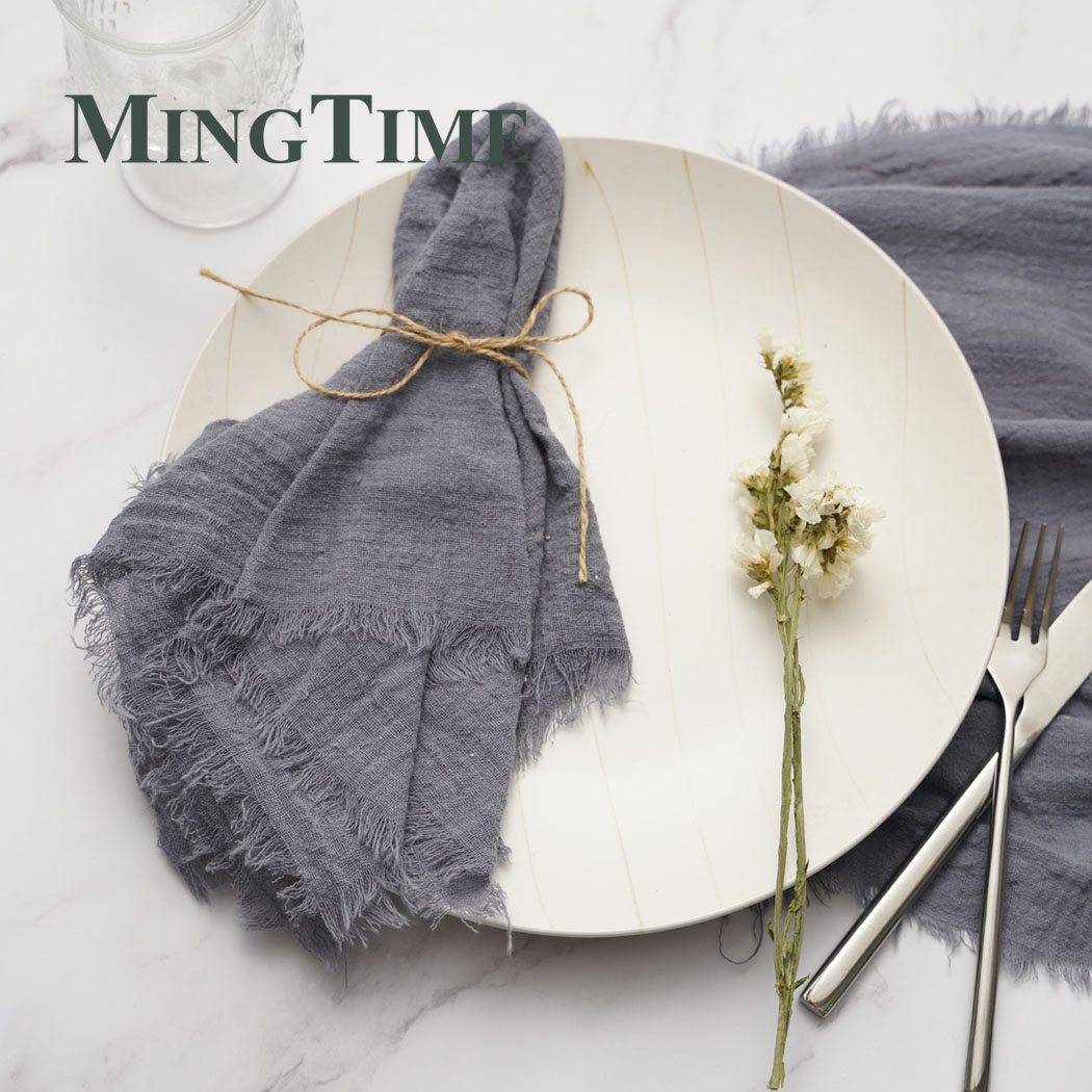 Khăn Ăn Bông Vải 41*41Cm Mộc M - đánh giá và giá Wedding Supply Rentals